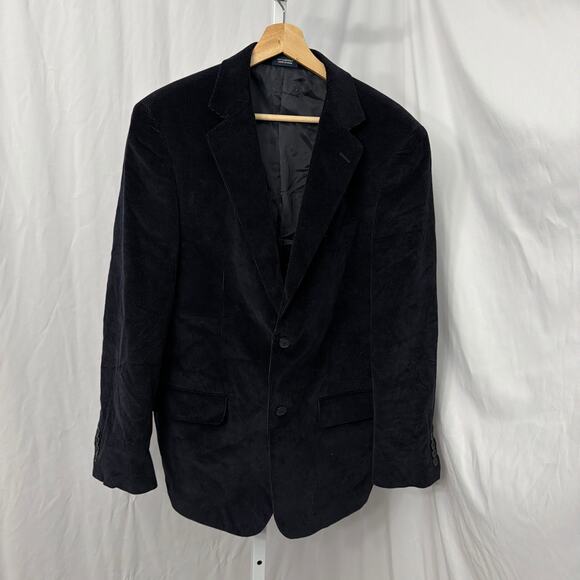 Saddlebred Corduroy Sport Coat Mens Size 40 R Two Button Western Academia - Picture 1 of 11